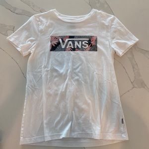VANS WHITE T-SHIRT